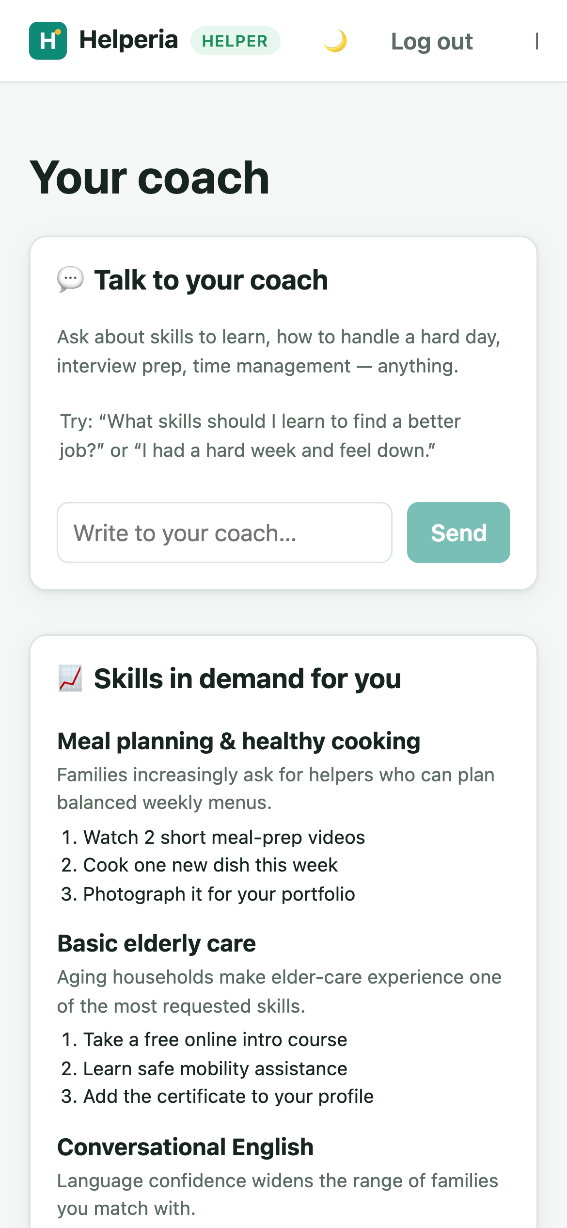 AI coach